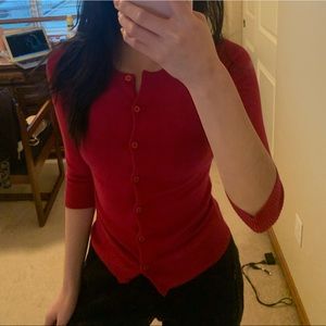 Red Zelly top